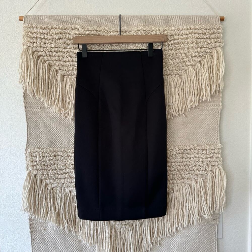 Milly Scuba Straight Skirt